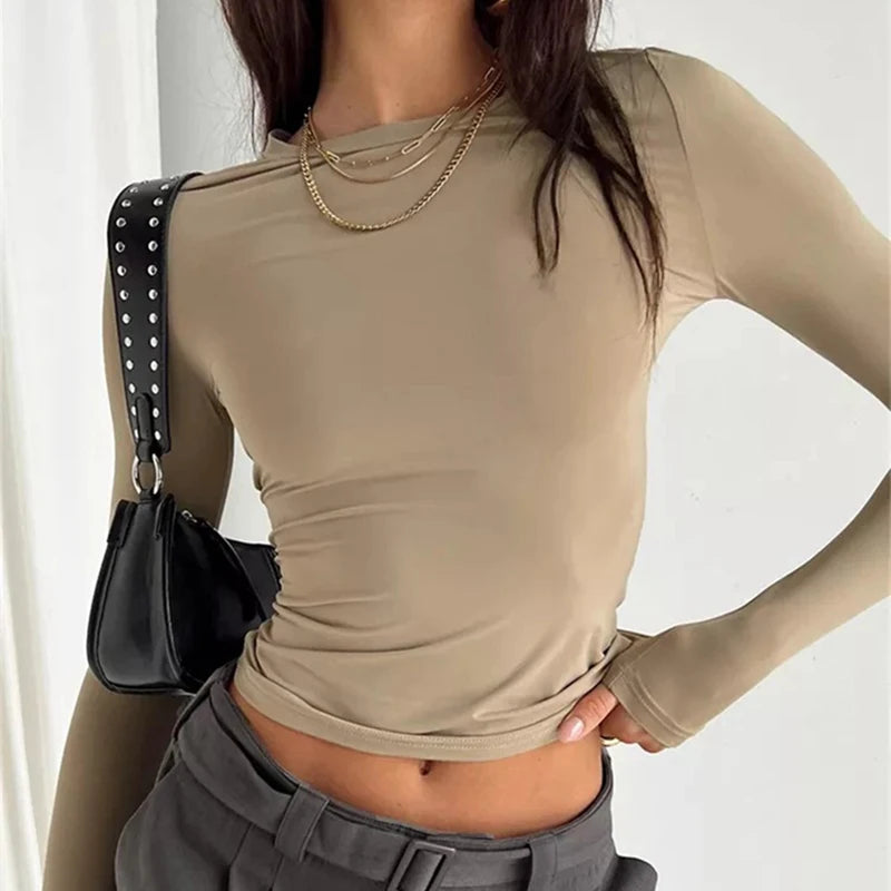 Dames T-Shirt met Lange Mouwen