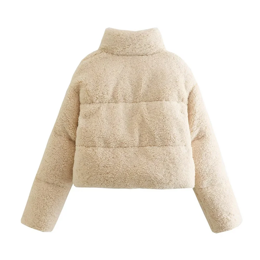 Lamb Wool Short Cotton Coat