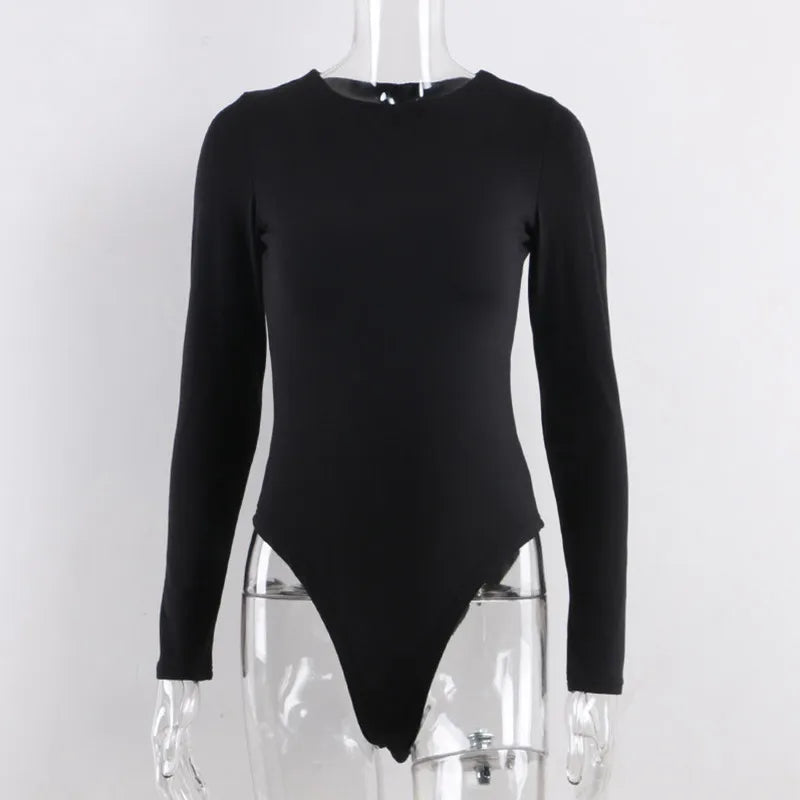 Sexy Dames Cotton Bodysuit