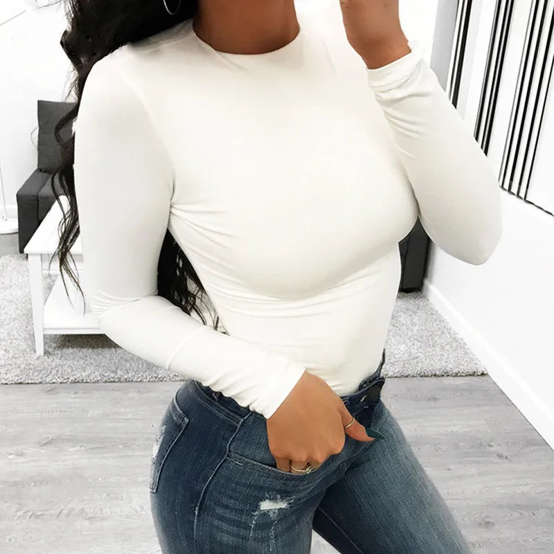 Sexy Dames Cotton Bodysuit