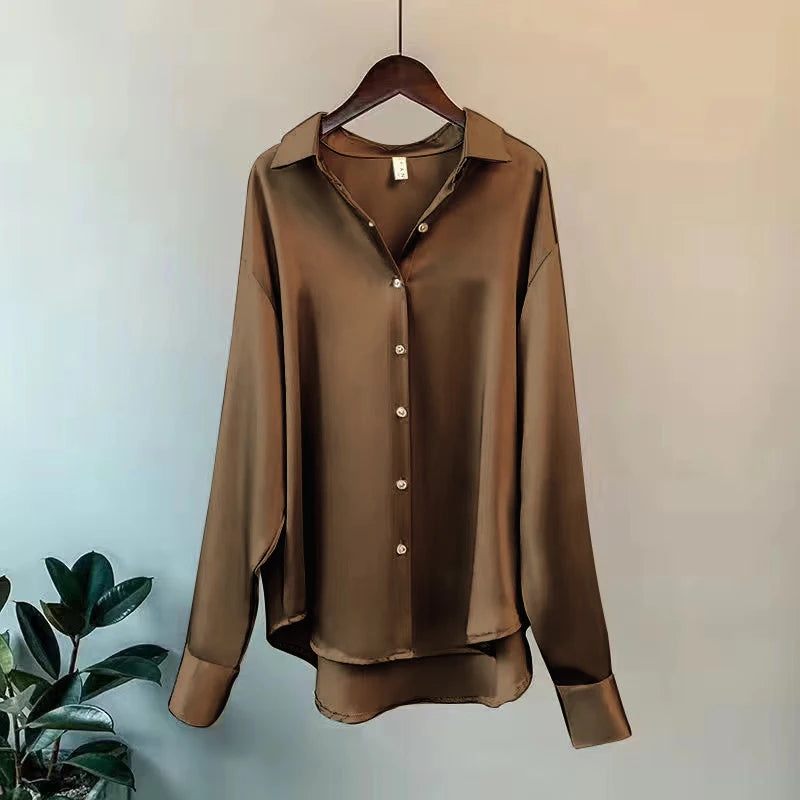 Knitted Cardigan – Elegante Lange Mouw Top voor Dames