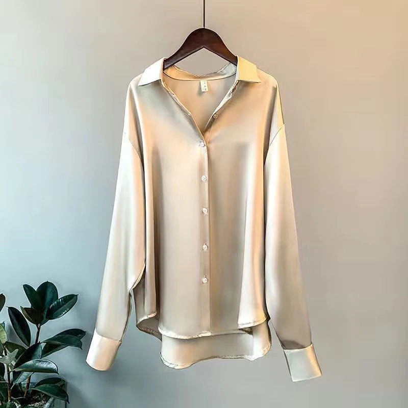 Knitted Cardigan – Elegante Lange Mouw Top voor Dames