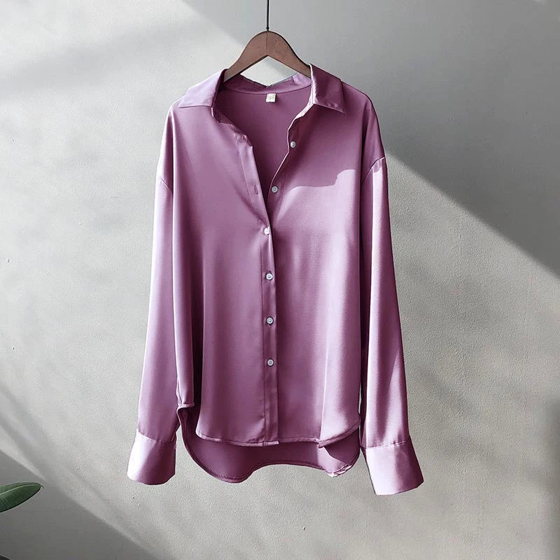 Knitted Cardigan – Elegante Lange Mouw Top voor Dames