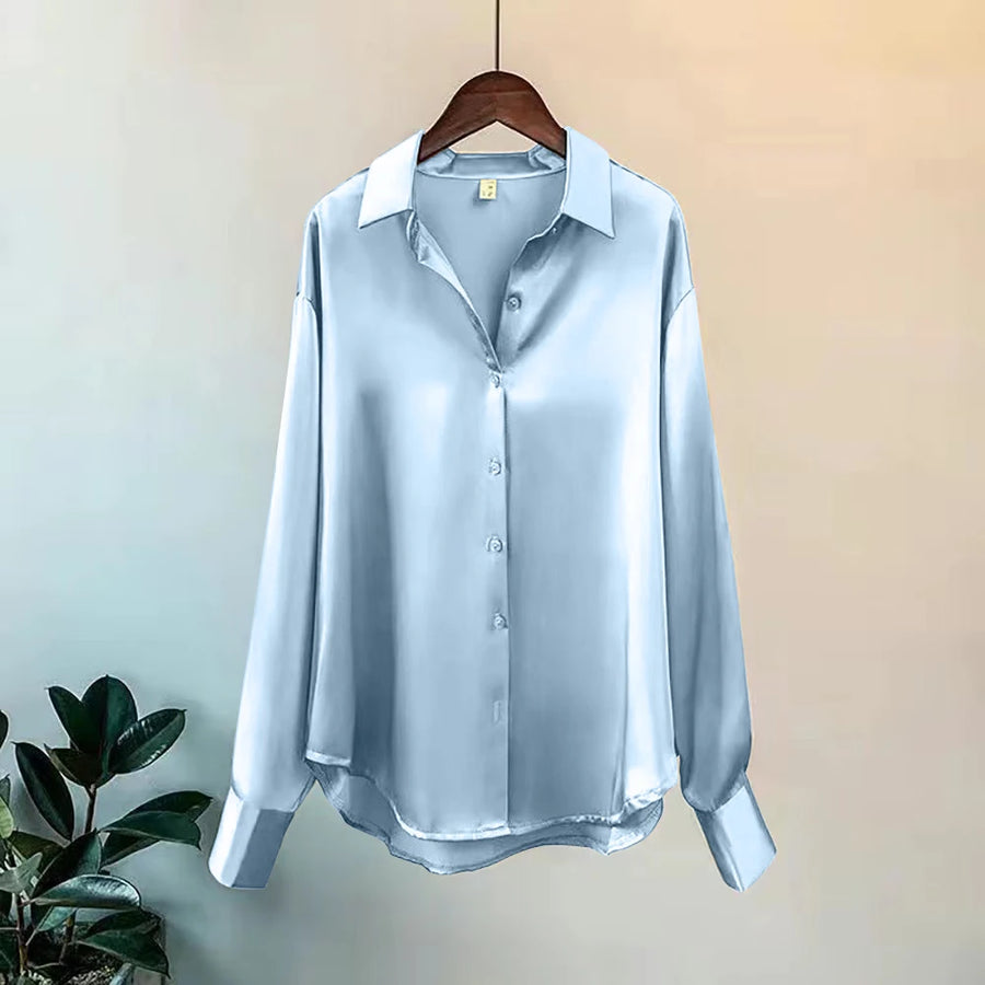 Knitted Cardigan – Elegante Lange Mouw Top voor Dames