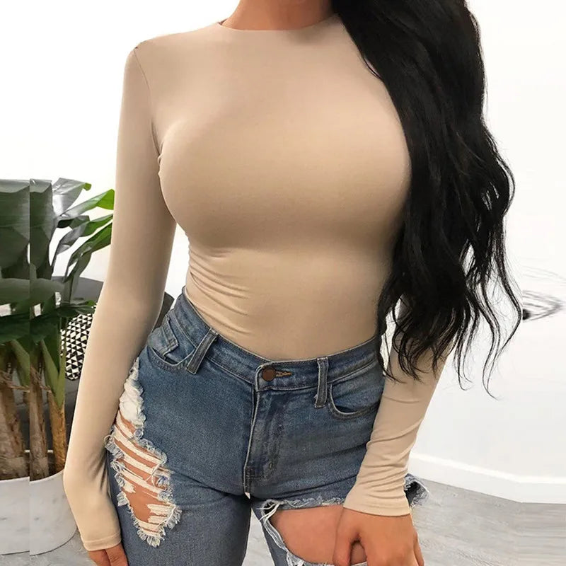 Sexy Dames Cotton Bodysuit