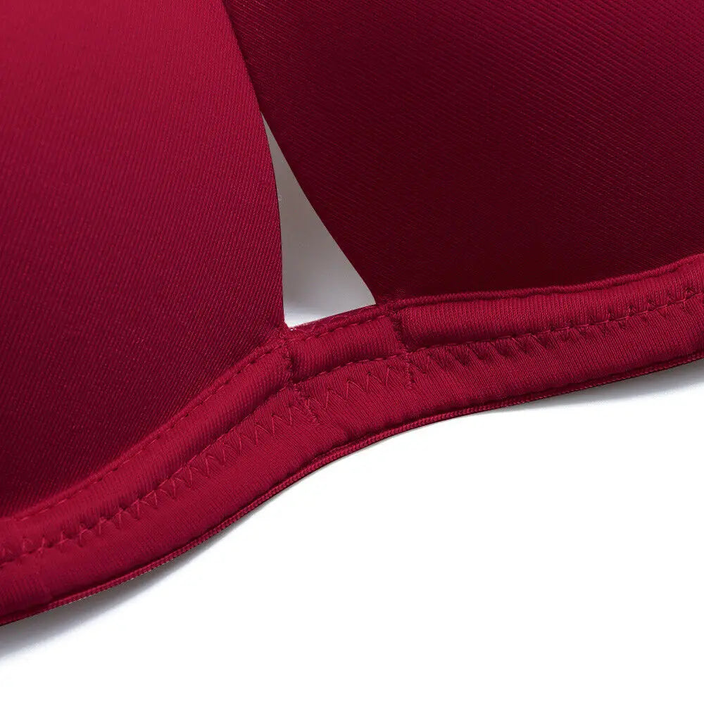 Sexy Red Push Up Bra