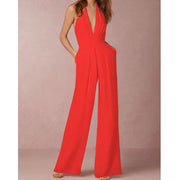 Stijlvolle Jumpsuit met V-hals voor Vrouwen