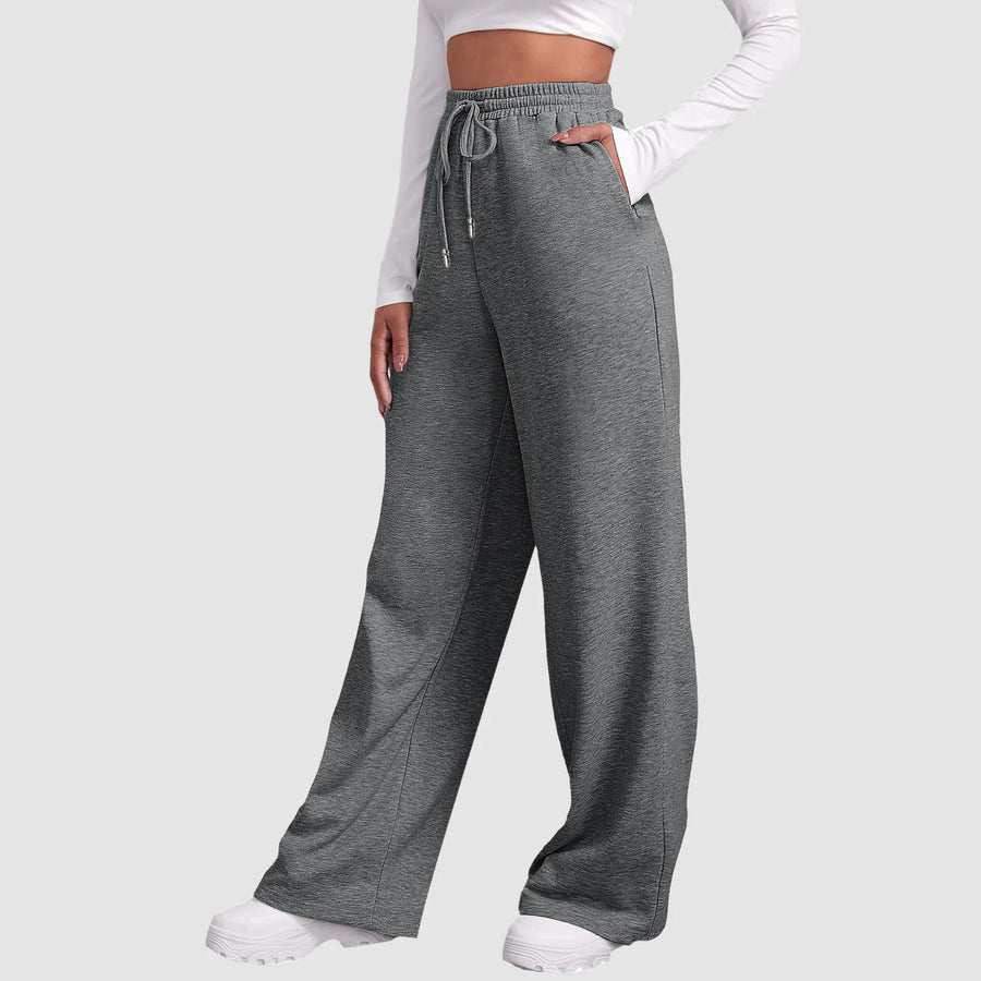 Sweatpants Wide Straight Leg