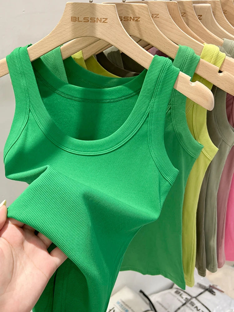 Olive — Tank top