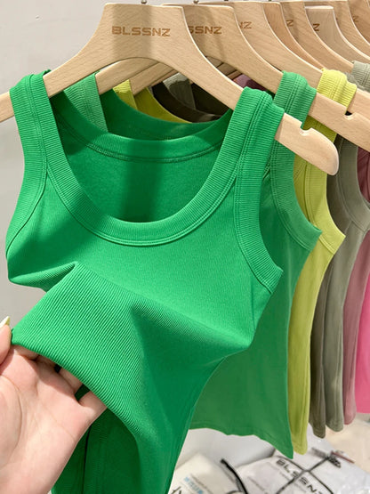 Olive — Tank top