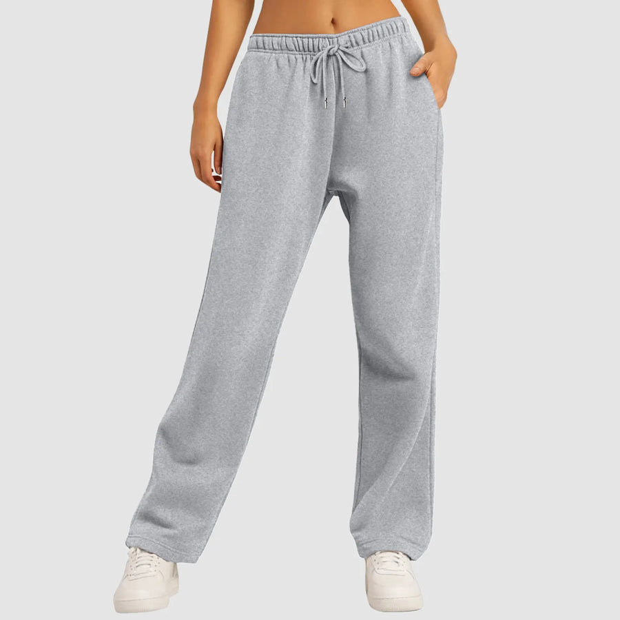 Sweatpants Wide Straight Leg