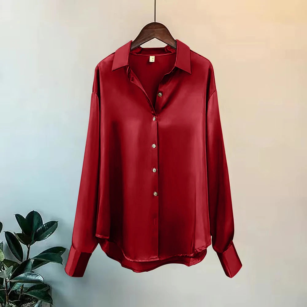 Knitted Cardigan – Elegante Lange Mouw Top voor Dames