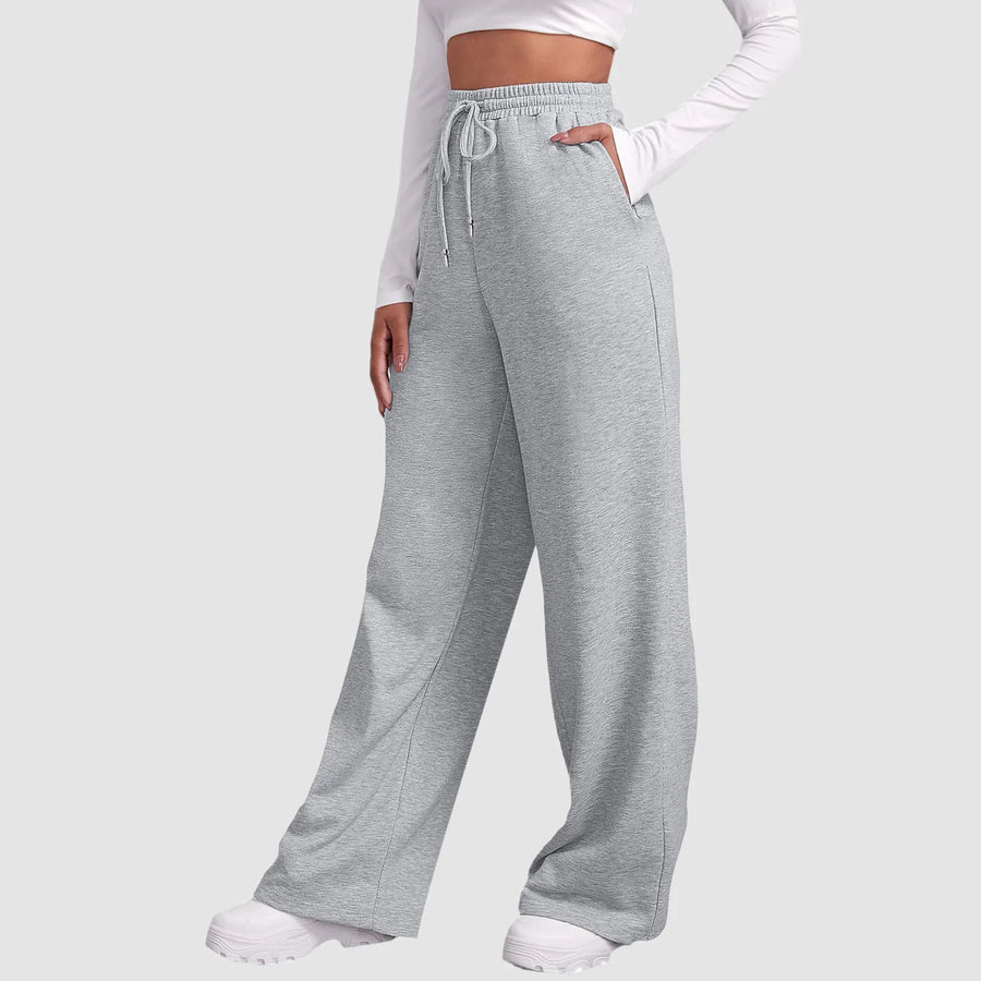 Sweatpants Wide Straight Leg